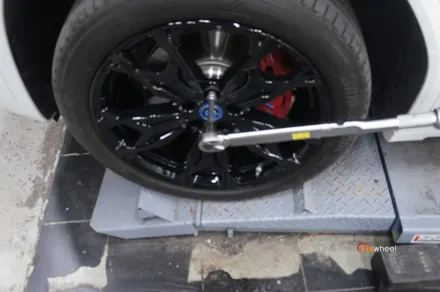 [휠도색] BMW X3 블랙유광 휠도색 / 하남시 풍산동