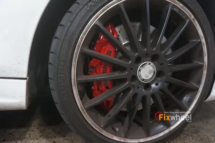 [벤츠 C63 AMG] RED COLOR 캘리퍼도색 ^^ / 하남시 풍산동