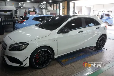 [벤츠 A45 AMG] 휠도색 & 캘리퍼도색 / 하남시 풍산동