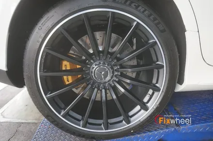 [벤츠 GT43 AMG] 투톤 휠도색 & GOLD 캘리퍼도색 / 하남시 풍산동