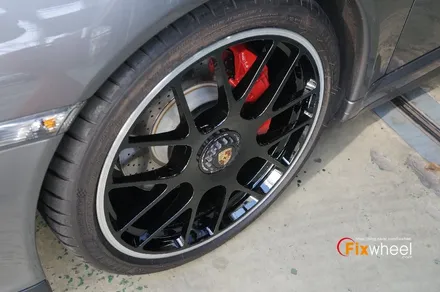 포르쉐911(997mk2)GTS 휠복원&휠수리 / 하남시 풍산동
