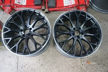 벤츠 R232 SL63 AMG 투톤 휠도색 / 하남시 풍산동