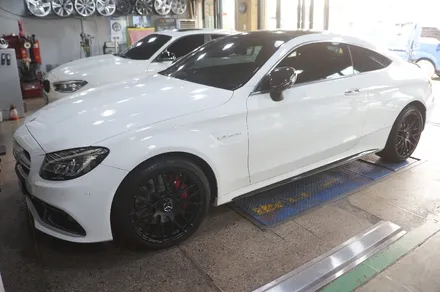 [C63 AMG][W205] 캘리퍼도색 / 하남시 풍산동