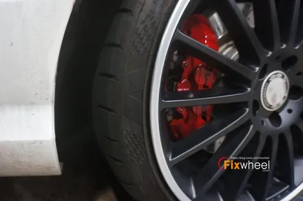 [벤츠 C63 AMG] RED COLOR 캘리퍼도색 ^^ / 하남시 풍산동