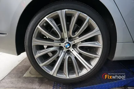 [BMW 750LI] 휠복원 & 다이아몬드커팅 / 하남시 풍산동