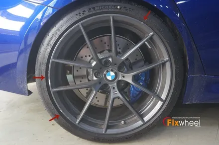 [BMW M3 CS] 순정 퀄리티의 휠복원!!! / 하남시 풍산동
