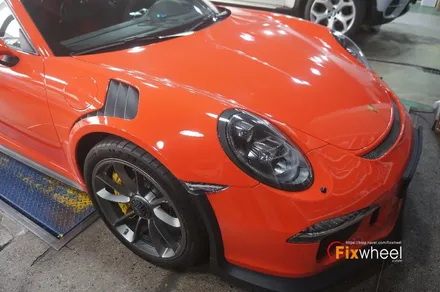 [포르쉐 GT3 RS] MATT BLACK 색상의 휠도색~ / 하남시 풍산동