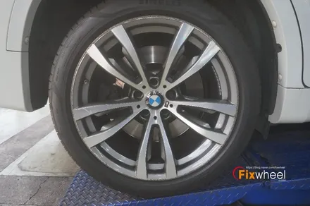 [BMW X5] 검정유광 휠도색으로 이미지 변신 ^^ / 하남시 풍산동