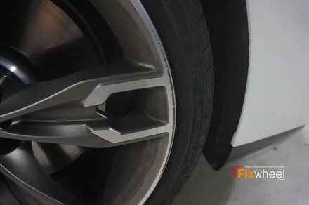 [BMW 550d] 휠복원 & 다이아몬드커팅 ! / 하남시 풍산동