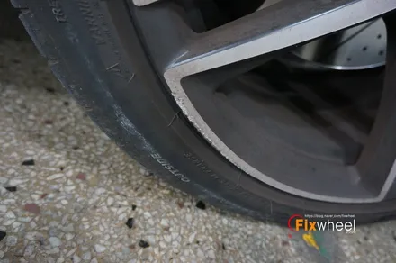[벤츠W213 E63 AMG] 휠복원 & 다이아몬드커팅 / 하남시 풍산동