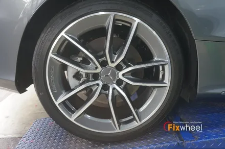 [벤츠 C43 AMG] 휠도색 & 캘리퍼도색 / 하남시 풍산동
