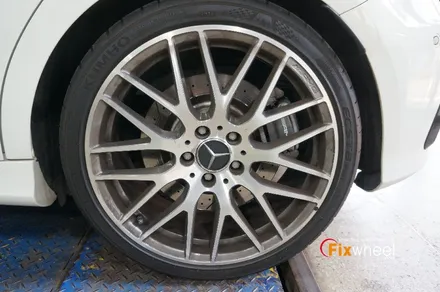 [벤츠 A45 AMG] 휠도색 & 캘리퍼도색 / 하남시 풍산동