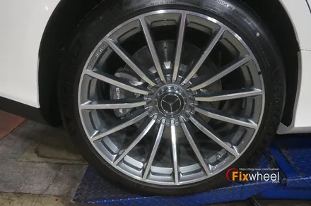 [벤츠 GT43 AMG] 투톤 휠도색 & GOLD 캘리퍼도색 / 하남시 풍산동