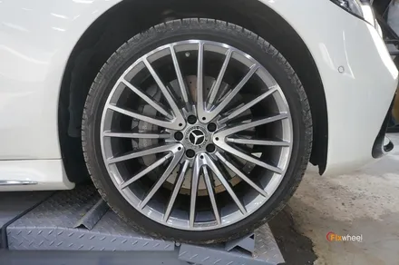 벤츠 W223 S580 21인치 신마차휠 휠복원 / 하남시 풍산동