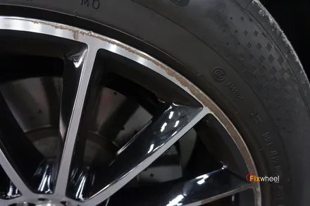 [휠복원] 벤츠 GLE450d 다이아몬드컷팅 휠복원 / 하남시 풍산동