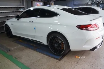 C63(W205)AMG 투톤 휠도색 / 하남시 풍산동
