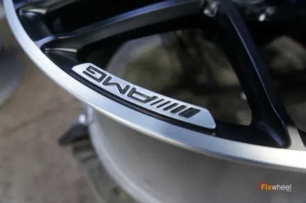 [벤츠휠도색]벤츠 AMG GT43 다이나믹 에디션 블랙투톤 휠도색 / 하남시 풍산동