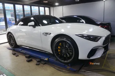R232 SL63 AMG 투톤 휠도색 / 하남시 풍산동