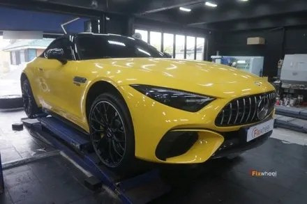 [휠도색]벤츠 R232 SL63AMG 투톤 휠도색 / 하남시 풍산동
