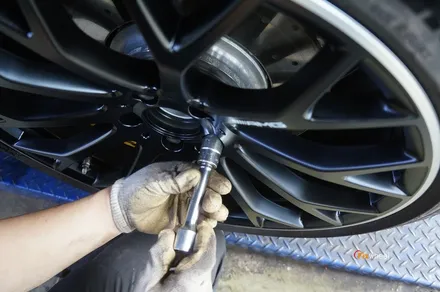벤츠 R232 SL63 AMG 투톤 휠도색 / 하남시 풍산동