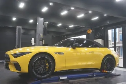 [휠도색]벤츠 R232 SL63AMG 투톤 휠도색 / 하남시 풍산동