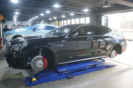 [캘리퍼도색] 벤츠 S63 AMG W222 / 하남시 풍산동