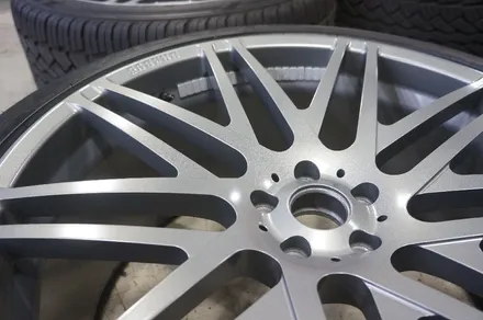 [모노블럭 F] G바겐과 잘어울리는 브라부스 플래티넘 에디션 Monoblock F 23인치 휠수리 및 휠복원 그리고 오리지널 색상으로 휠도색 ! / 하남시 풍산동