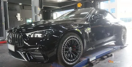 벤츠 CLE53AMG 투톤휠도색 및 캘리퍼도색 / 하남시 풍산동