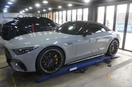 벤츠 R232 SL63 AMG 투톤 휠도색 / 하남시 풍산동
