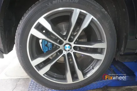 [BMW X6] 휠복원 & 다이아몬드커팅 / 하남시 풍산동