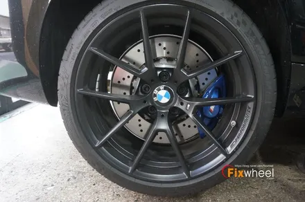 [BMW M2] MATT BLACK 색상의 휠복원 ^^ / 하남시 풍산동