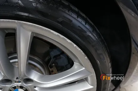 [BMW 750LI] 메탈릭실버 색상 휠수리!! / 하남시 풍산동
