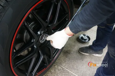 [G바겐 휠수리] G63 AMG 22인치 G바겐 투톤 휠수리 / 하남시 풍산동