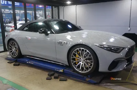 벤츠 R232 SL63 AMG 투톤 휠도색 / 하남시 풍산동