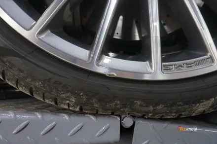 벤츠 W223 S580 21인치 신마차휠 휠복원 / 하남시 풍산동