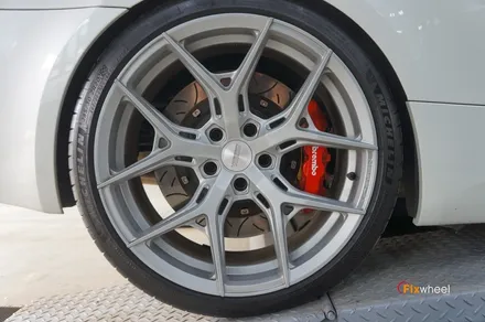 [휠도색][분체도장] BMW E92 M3 보센휠 화이트로 분체도장 / 하남시 풍산동