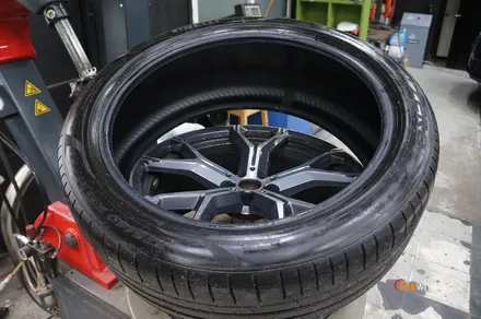 [휠복원]BMW X6 21인치 다이아몬드컷팅휠 휠복원 / 하남시 풍산동