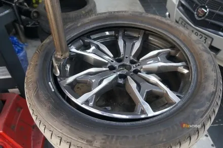 [휠도색] BMW X3 블랙유광 휠도색 / 하남시 풍산동