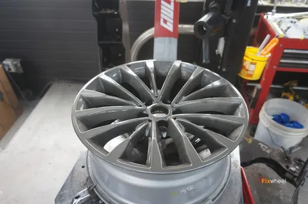 [휠도색] BMW G30 530i 블랙유광 휠도색 / 하남시 풍산동