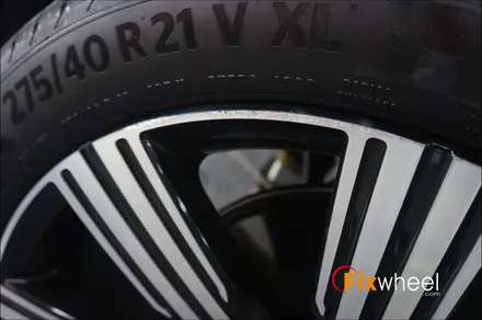 볼보 XC90 휠복원, 림 가장자리 손상 살리기 / 하남시 풍산동