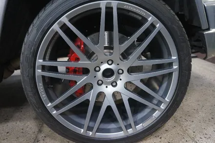 [모노블럭 F] G바겐과 잘어울리는 브라부스 플래티넘 에디션 Monoblock F 23인치 휠수리 및 휠복원 그리고 오리지널 색상으로 휠도색 ! / 하남시 풍산동