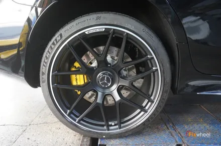 [벤츠휠도색]벤츠 AMG GT43 다이나믹 에디션 블랙투톤 휠도색 / 하남시 풍산동
