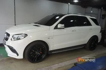 [벤츠 GLE 63 AMG] 휠도색 & 캘리퍼도색 / 하남시 풍산동
