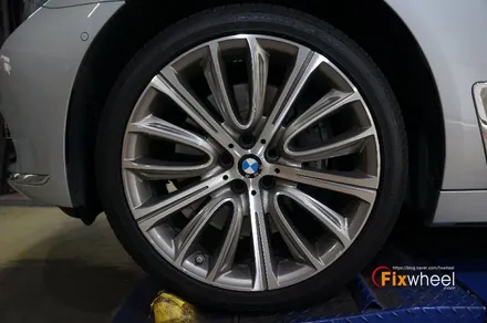 [BMW 750LI] 휠복원 & 다이아몬드커팅 / 하남시 풍산동