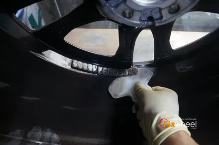 [벤츠 E53 AMG] 투톤 색상 휠도색!! / 하남시 풍산동