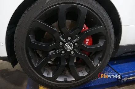 [레인지로버 보그] 검정유광 휠도색!! / 하남시 풍산동
