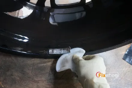 [BMW X3] 검정유광 색상의 휠도색!! / 하남시 풍산동