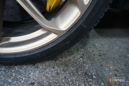 [휠복원]포르쉐 카이엔 터보GT  골드휠 휠복원 / 하남시 풍산동