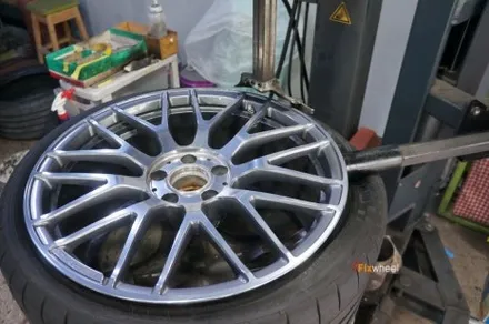 C63(W205)AMG 투톤 휠도색 / 하남시 풍산동