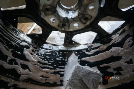BMW XM 블랙색상 휠긁힘 휠기스 휠복원 / 하남시 풍산동